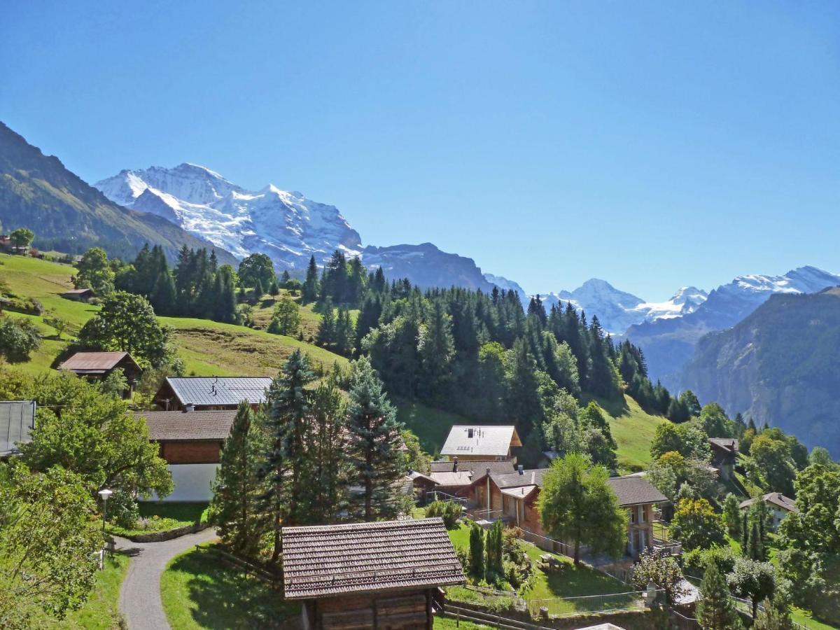 Apartment Silberhorn-1 By Interhome Wengen Exterior photo