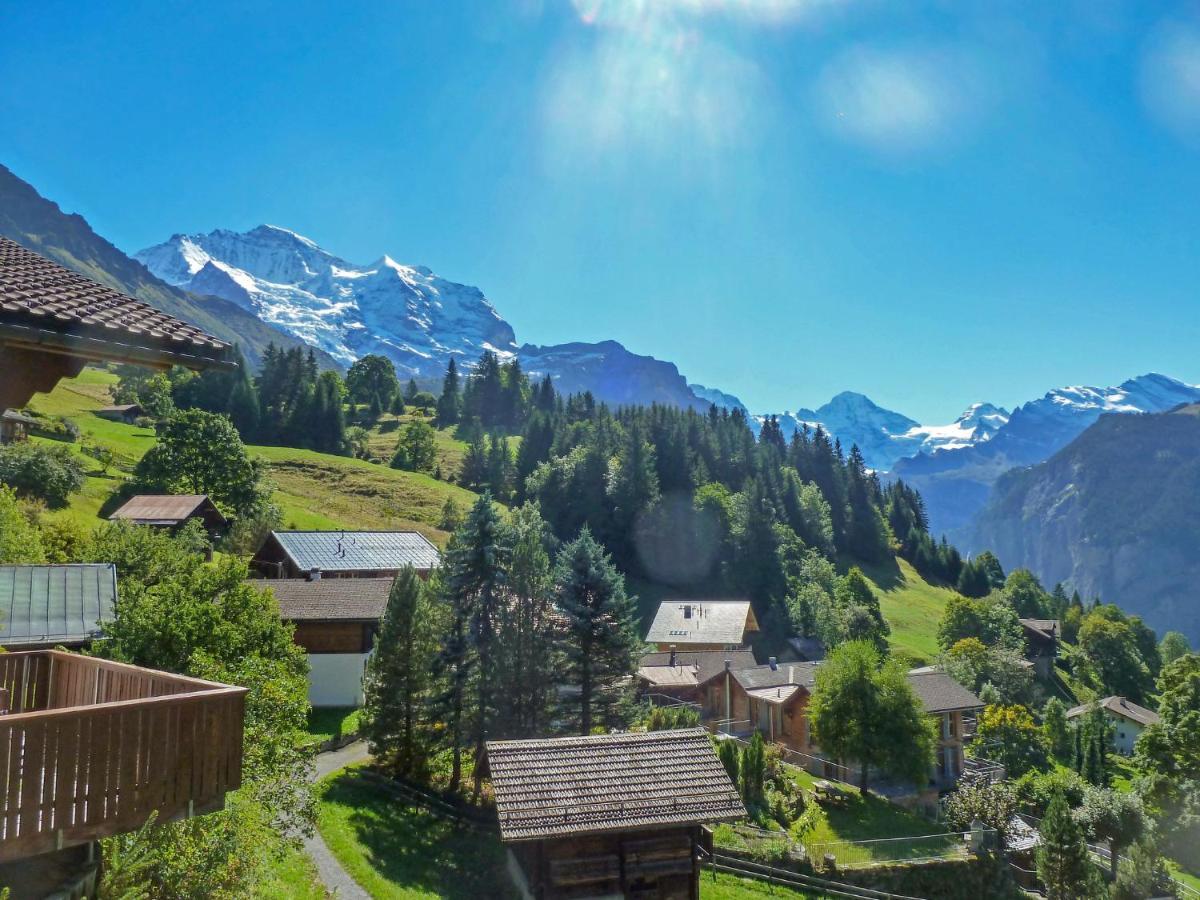 Apartment Silberhorn-1 By Interhome Wengen Exterior photo